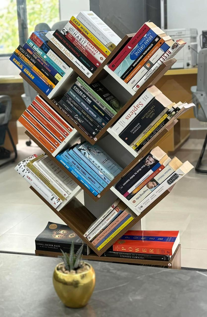 Aurelius Academy library and study area