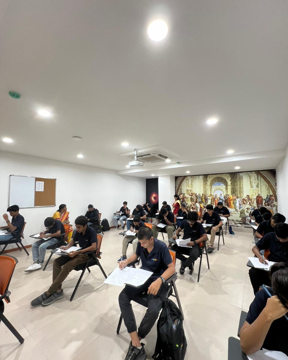 Students taking the AuSAT assessment