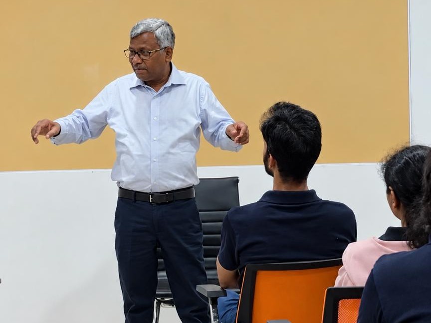 An Aurelius educator teaching